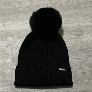 NEW Steve Madden Black Knit Beanie
